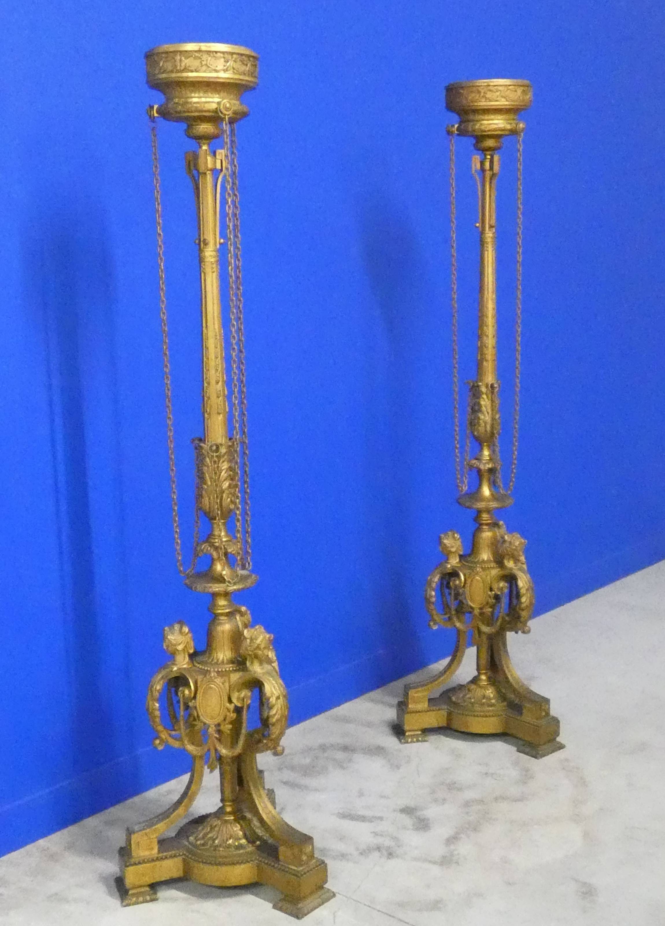 porte torchères
